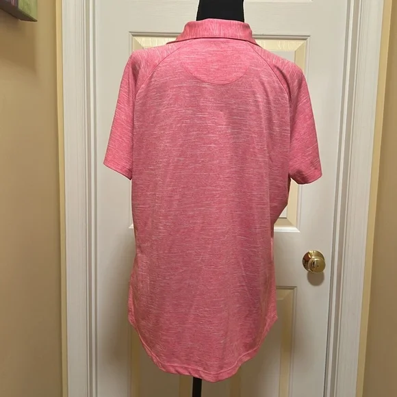 Greg Norman Pink Polo Shirt - Picture 4 of 5